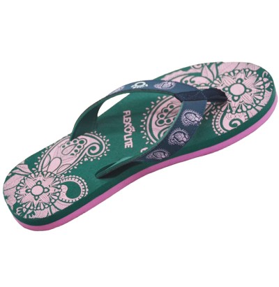 FLEXOLITE Eva Comfort and Casual Flip-Flop and Slippers for Women NEW LEAF