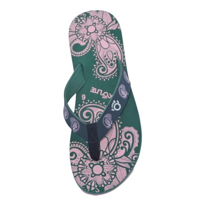 FLEXOLITE Eva Comfort and Casual Flip-Flop and Slippers for Women NEW LEAF