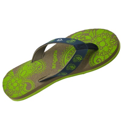 FLEXOLITE Eva Comfort and Casual Flip-Flop and Slippers for Women NEW LEAF